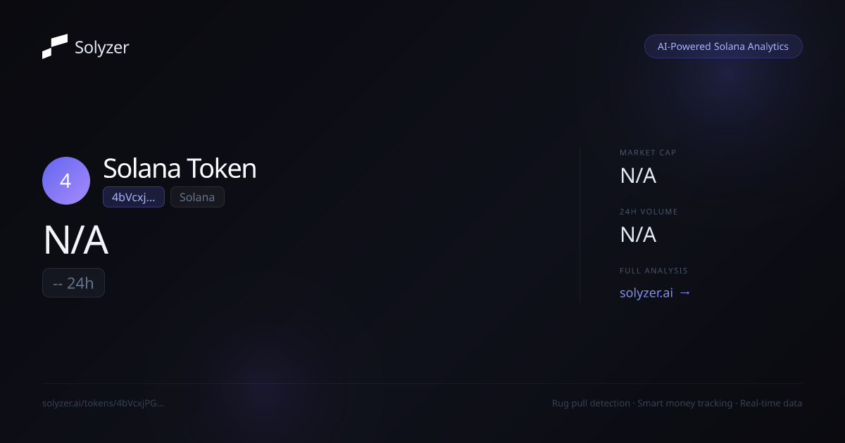 jebus crust (jebus) Token Analysis | Price, Liquidity, Volume - Solyzer ...